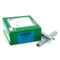 PREBENA A10CAL Heftklammern Aluminium (Inhalt VE: 8000 Stück)