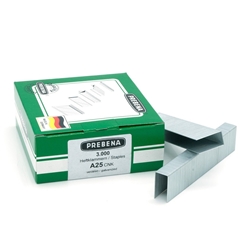 PREBENA A25CNK Heftklammern verzinkt (Inhalt VE: 3000 Stück)