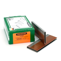 PREBENA ES40CRFHA Heftklammern rost- u. säurebeständig geharzt (Inhalt VE: 2000 Stück)