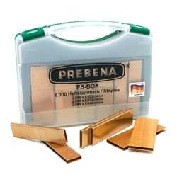 PREBENA ES-BOX Heftklammern verzinkt geharzt