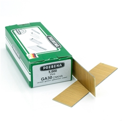 PREBENA GA30CNKHA Pins (Stifte ohne Kopf) verzinkt geharzt (Inhalt VE: 5000 Stück)