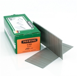 PREBENA J50CRF Stauchkopfnägel (Brads) rost- u. säurebeständig (Inhalt VE: 4000 Stück)