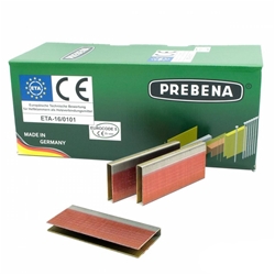 PREBENA L38CRFHA-ETA Heftklammern rost- u. säurebeständig geharzt (Inhalt VE: 12100 Stück)