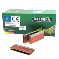 PREBENA L44CRFHA-ETA Heftklammern rost- u. säurebeständig geharzt (Inhalt VE: 10400 Stück)