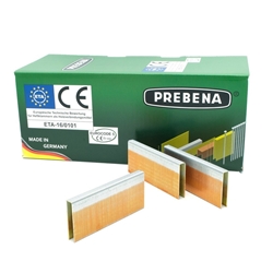 PREBENA L50CSVHA-ETA Heftklammern stark verzinkt geharzt (Inhalt VE: 10400 Stück)