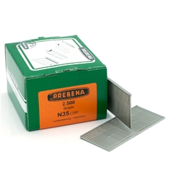 PREBENA N35CRF Stauchkopfnägel (Brads) rost- u. säurebeständig (Inhalt VE: 2500 Stück)