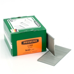 PREBENA N40CRF Stauchkopfnägel (Brads) rost- u. säurebeständig (Inhalt VE: 2500 Stück)