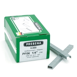 PREBENA PF06CNK Heftklammern verzinkt (Inhalt VE: 8000 Stück)