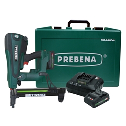 PREBENA PKT-8-RHC40 Hybridnagler für Stahl-Betonnägel Type RHC von 15-40mm inkl. Akku + Ladestation