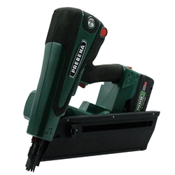 PREBENA PKT-8-RKP100-E Hybridnagler mit Einzelschuss für Rundkopf-Streifennägel Type RKP von 65-100mm