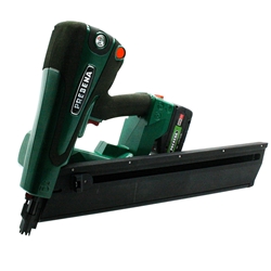 PREBENA PKT-8-RKP100-LM Hybridnagler für Rundkopf-Streifennägel Type RKP von 65-100mm, langes Magazin