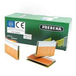 PREBENA QL50CSVHA-ETA Heftklammern stark verzinkt geharzt (Inhalt VE: 5200 Stück)