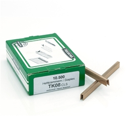 PREBENA TK08CLS Heftklammern verbronzt (Inhalt VE: 10500 Stück)