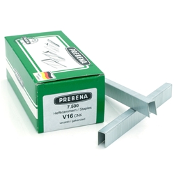 PREBENA V16CNK Heftklammern verzinkt (Inhalt VE: 7500 Stück)