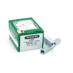 PREBENA VX10CNK Heftklammern verzinkt (Inhalt VE: 4000 Stück)