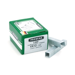 PREBENA VX12CNK Heftklammern verzinkt (Inhalt VE: 3000 Stück)