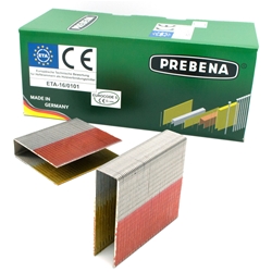 PREBENA WP110CRFHA-ETA Heftklammern rost- u. säurebeständig geharzt (Inhalt VE: 1450 Stück)