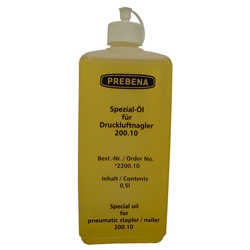 PREBENA Z200.10 Spezialöl für Druckluftnagler 1/2 Liter