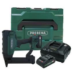 PREBENA PKT-3-ES40-SET22 Druckluft-Akku-Nagler inkl. 2 x 18V-Akku 2,0 Ah + Ladestation
