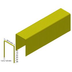 PREBENA WS50CNKHA Heftklammern verzinkt geharzt (Inhalt VE: 4300 Stück)