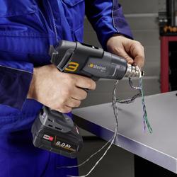 Steinel Akku-Heißluftgebläse MobileHeat 3 inkl. 8,0 Ah Akku und Ladegerät Nr. 066604