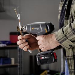 Steinel Akku-Heißluftgebläse MobileHeat 1 inkl. 4,0 Ah Akku und Ladegerät Nr. 088071