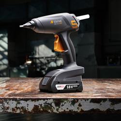 Steinel Akku-Heißklebepistole PRO MobileGlue 5011 AMP inkl. 2,0 Ah Akku+Ladegerät Nr. 088378