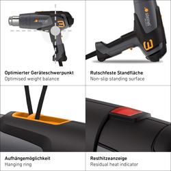 Steinel Heißluftgebläse HM 2020 E Faltschachtel Nr. 089559