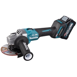 Makita Akku-Winkelschleifer GA005GM201 40 V max. / 4,0 Ah, 2 Akkus + Ladegerät im MAKPAC