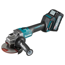 Makita Akku-Winkelschleifer GA008GM201 40 V max. / 4,0 Ah, 2 Akkus + Ladegerät im MAKPAC