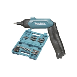 Makita Akku-Knickschrauber DF001DW 3,6V inkl. 81-tlg. Zubehör-Set im Koffer