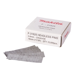 Makita Stifte 0,6x18mm galvanisiert F-31825 (Pack á 10.000 Stück)