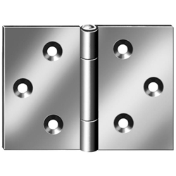 DIN-Scharnier breit 80x120mm hell verzinkt Nr. 000504080Z EAN 4003984011105