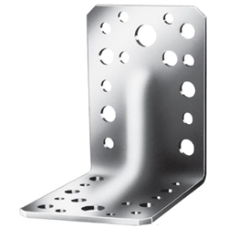 Winkelverbinder mit Wulst V4A 90x90x65mm RF (Edelstahl rostfrei) Nr. 070932000RF EAN 4003984380089