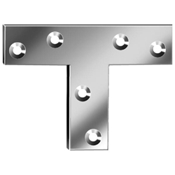 T-Flachwinkel 120x54x16mm hell verzinkt Nr. 000189125Z EAN 4003984201223