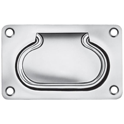 Einlass-Kistengriff 100x80mm hell verzinkt Nr. 000190002Z EAN 4003984170031