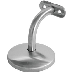 Handlaufstütze fest 90°, gewölbt, RF (Edelstahl rostfrei) Nr. 006011090RF EAN 4003984620352