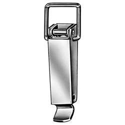 Vormann Kistenverschluß 70x31mm hell verzinkt DIN3133 mit Plombiermöglichkeit Nr. 001202070Z EAN 4003984160254