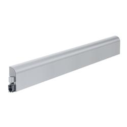 Athmer Türabsenkdichtung, 860mm, Wind Ex, silber, eloxiert verdeckt verschraubt, B 13,5mm, H 44mm, Hub 11mm, ALU (mit Zubehör 5955) Nr. 1-310-0860