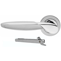 Karcher Halbgarnitur Orlando R 42 PZ Chrom/Chrommatt Links inkl. Haken-Wechsel- stift Z1400-80