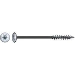 SPAX Spanplattenschraube Tellerkopf 6.0x100mm T30, WIROX (T-STAR plus), 4CUT, gehärtet, gleitbeschichtet, Teilgewinde Nr. 0251010601005