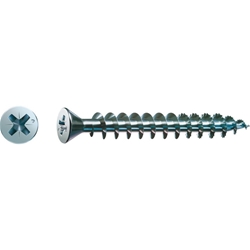 SPAX-S Spanplattenschraube PZ 3.0x15mm WIROX, Flachkopf, S-Spitze HP Vollgewinde, 5mm Kopf Nr. 0321010300155