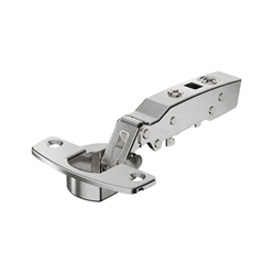 Hettich Sensys 110°-Scharnier mit integrierter Dämpfung (Sensys 8645i), vernickelt, vorliegend, Öffnungswinkel 110°, Bohrbild TH 52x5,5mm, zum Anschrauben (-) 9073605