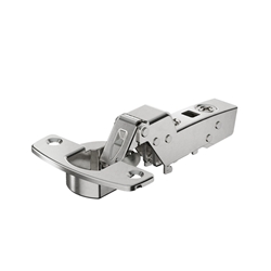 Hettich Sensys 110°-Scharnier mit integrierter Dämpfung (Sensys 8645i), vernickelt, einliegend, Öffnungswinkel 110°, Bohrbild TH 52x5,5mm, zum Anschrauben (-) 9073607