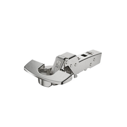 Hettich Sensys 110°-Scharnier ohne Schließautomatik (Sensys 8675), vernickelt, einliegend, Öffnungswinkel 110°, Bohrbild TH 52x5,5mm, TS 48x6mm, Schnellmontage Fix (ø 10x6) 9073670