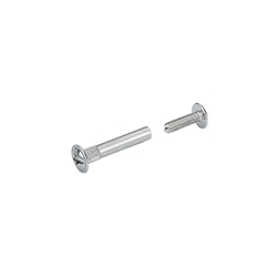 Hettich Verbindungsschraube, Plattendicke 36-44mm VHS 32/35 79660, Stahl, vernickelt