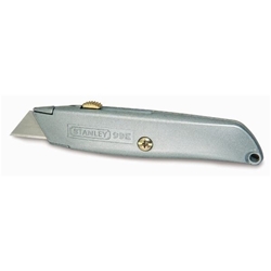 Stanley Messer 99 E Universalmesser Länge 155mm einziehbare Klinge 3 Ersatzklingen Nr. 1-10-099