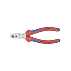 Knipex Crimpzange für Aderendhülsen mit Mehrkomponenten-Hüllen 145 mm Nr. 97 62 145 A