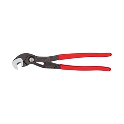 Knipex Schraubzange mit rutschhemmendem Kunststoff überzogen grau atramentiert 250 mm Nr. 87 41 250