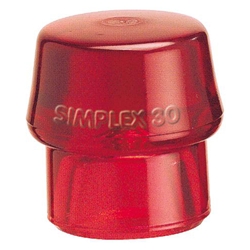 Ersatzschlagkopf für Schonhammer SIMPLEX Plastik 30mm (Halder)